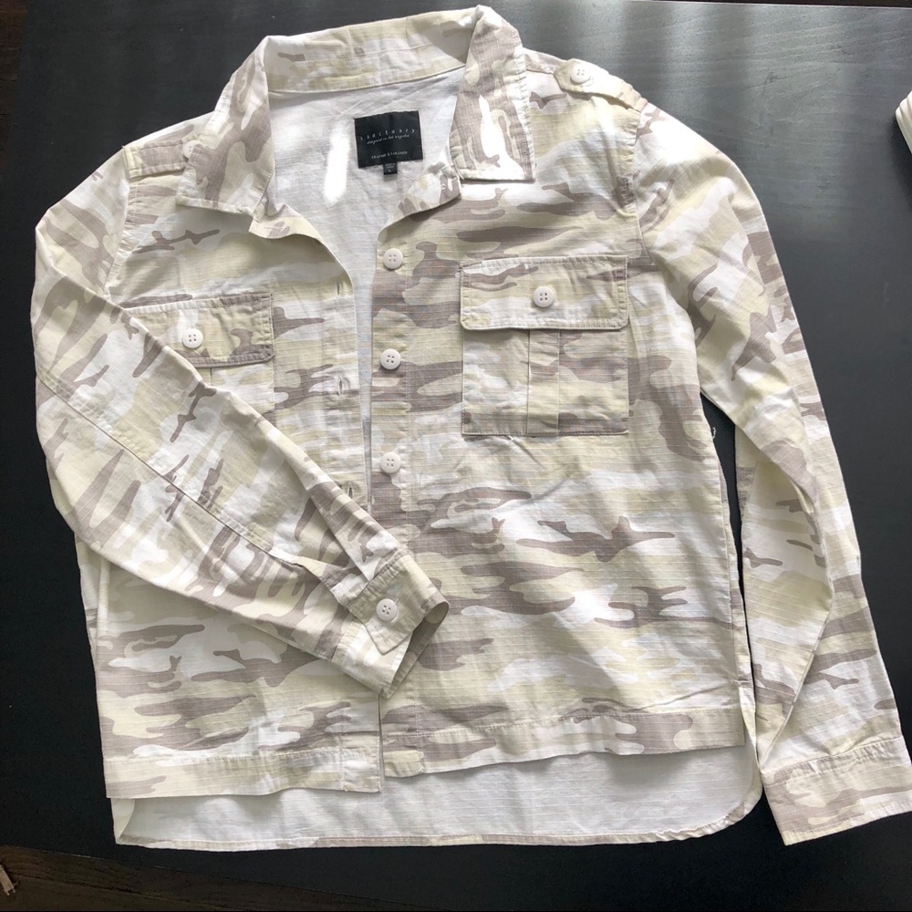 Sanctuary Lightweight Camo Jacket